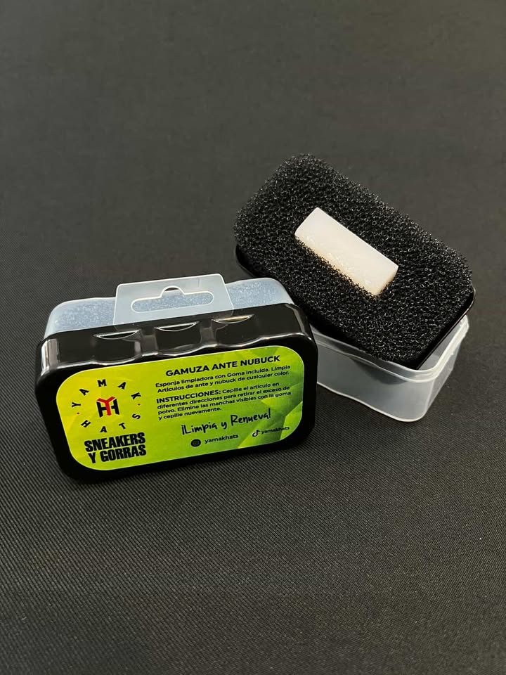ESPUMA LIMPIADORA Y RENOVADORA PARA CUALQUIER TIPO DE GORRA ANTE O GAMUZA